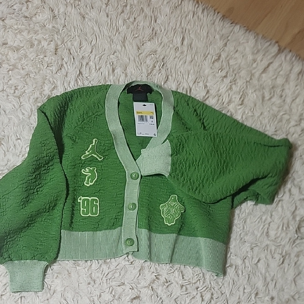 Jordan x UNION x Bephies Beauty Supply Women's CardiganChlorophyll/Lime Ice